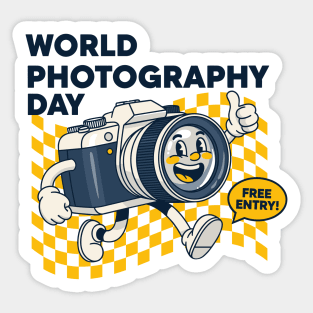World Photography Day Sticker